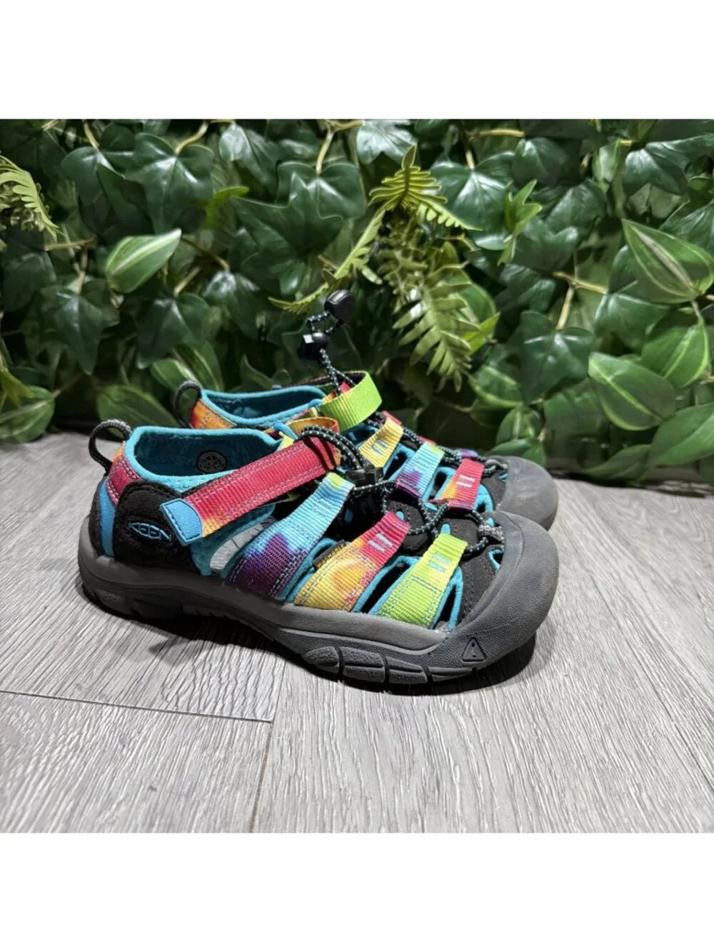 Keen Newport H2 II Size 1 Tie Dye Washable Shoes Hiking Closed toe